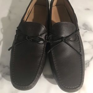 Men’s Tod’s Gommino Driving Moccasins Dark Brown Leather Sz 10.5